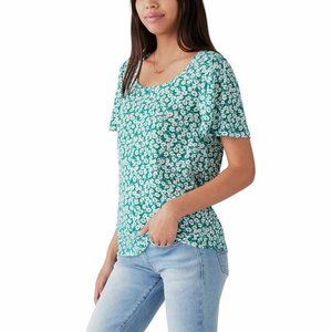 Lucky Brand Ladies' Flutter Sleeve Top